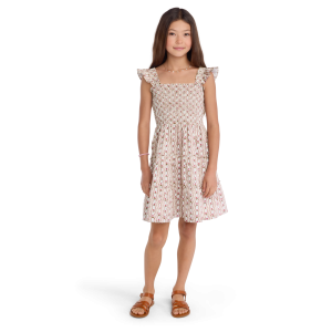 American Girl  x Hill House Home Tiny Ellie Nap Dress for Girls (Felicity  Print)