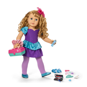 Courtney's  Party Dress. Caboodles  & Hair Accessories for 18-inch Dolls (Historical Characters)