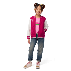AG Star Squad Varsity Jacket for Girls