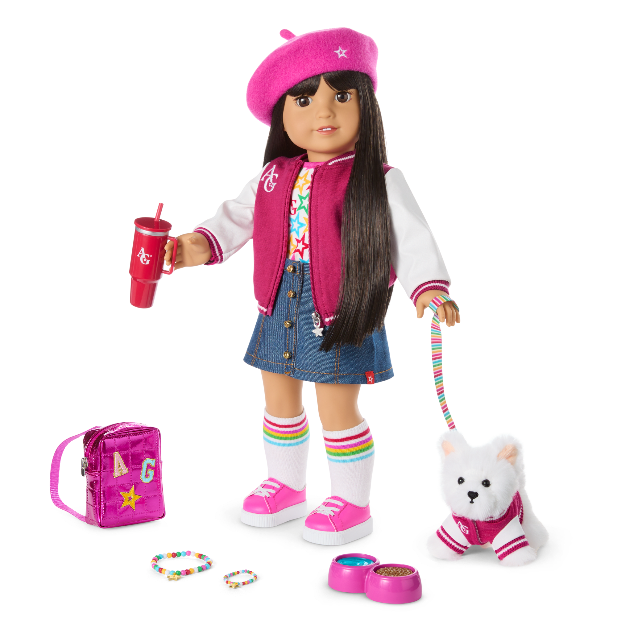 Truly Me 18-inch Doll #130 with straight black-brown hair - Image 16