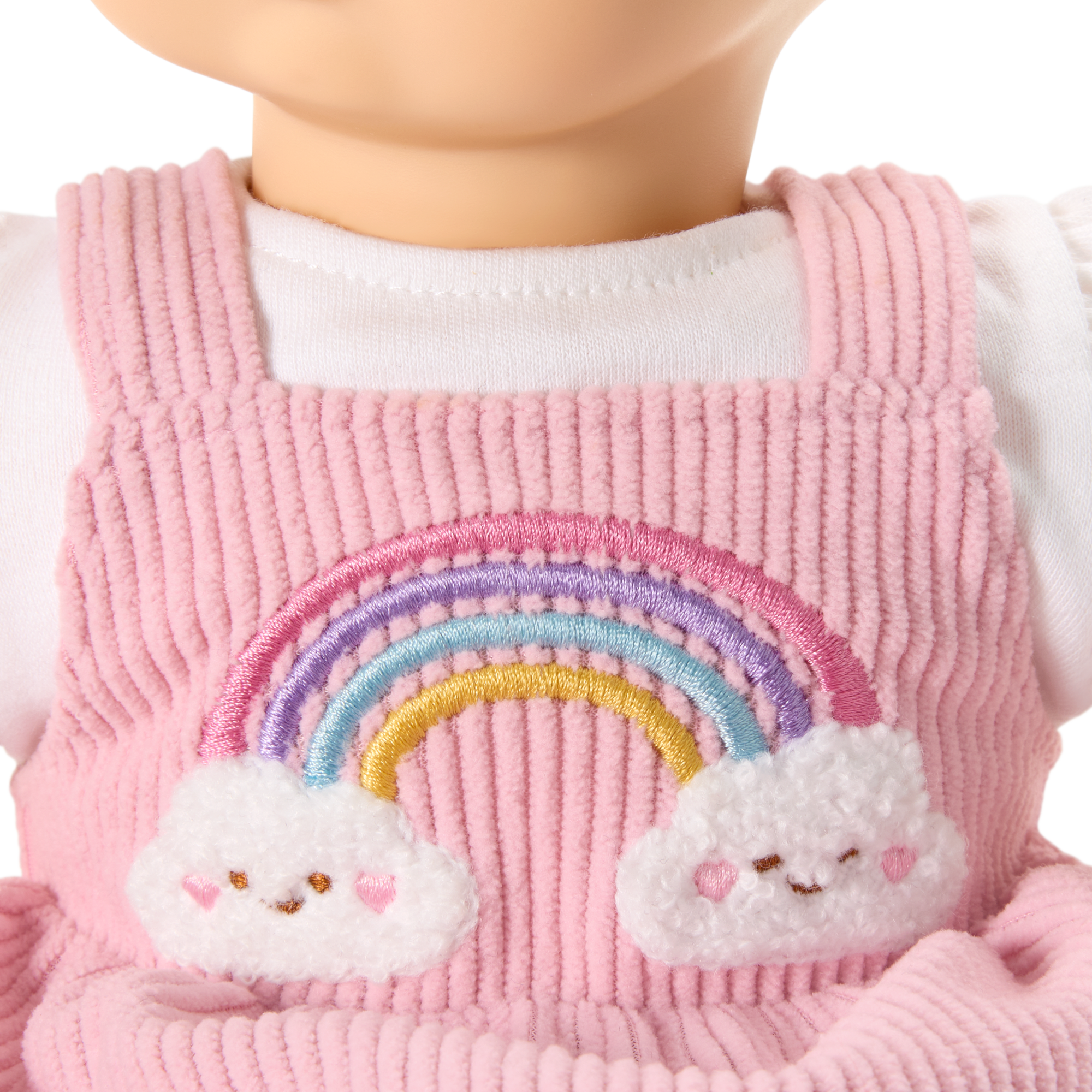 Rainbow Corduroy Outfit for Bitty Baby Dolls - Image 4