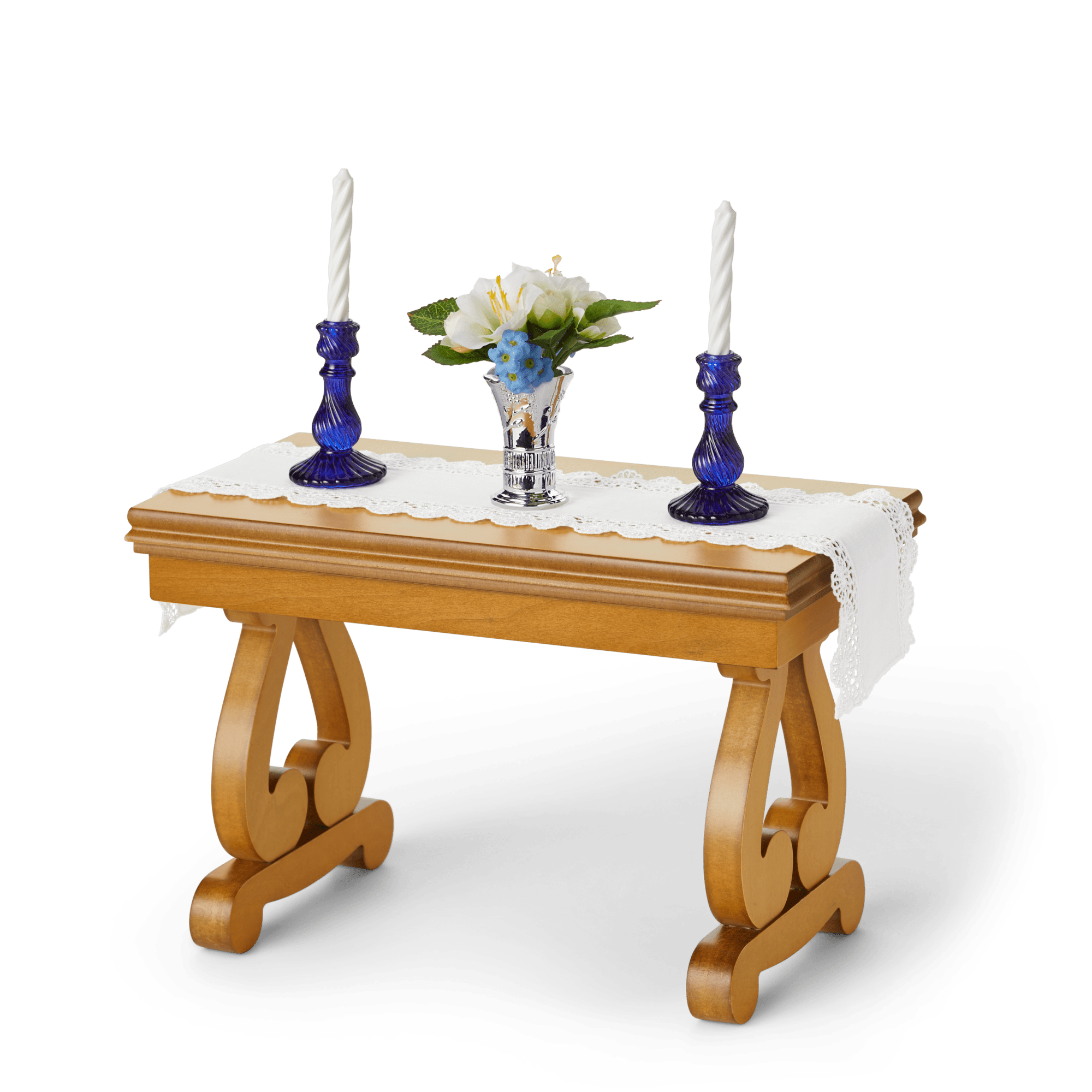 Rebecca's Parlor Table for 18-inch Dolls (Historical Characters)