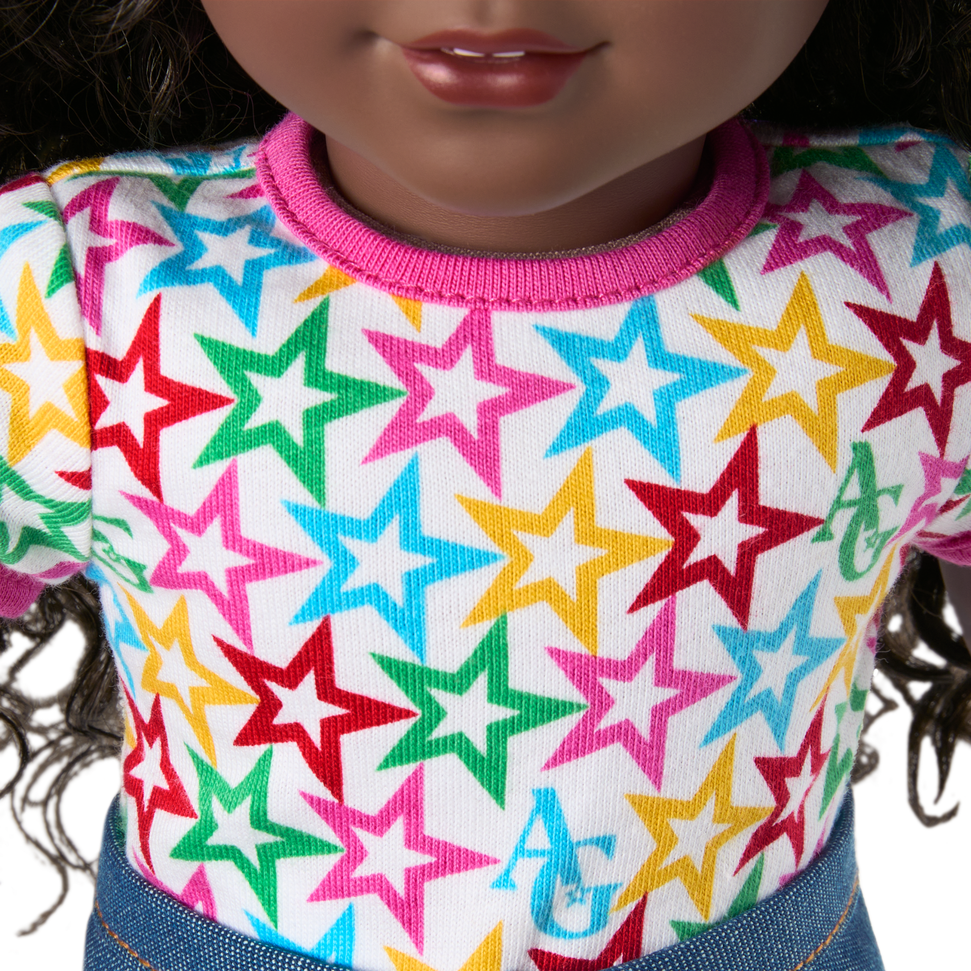 Truly Me 18-inch Doll #127 with curly dark-brown hair - Image 7