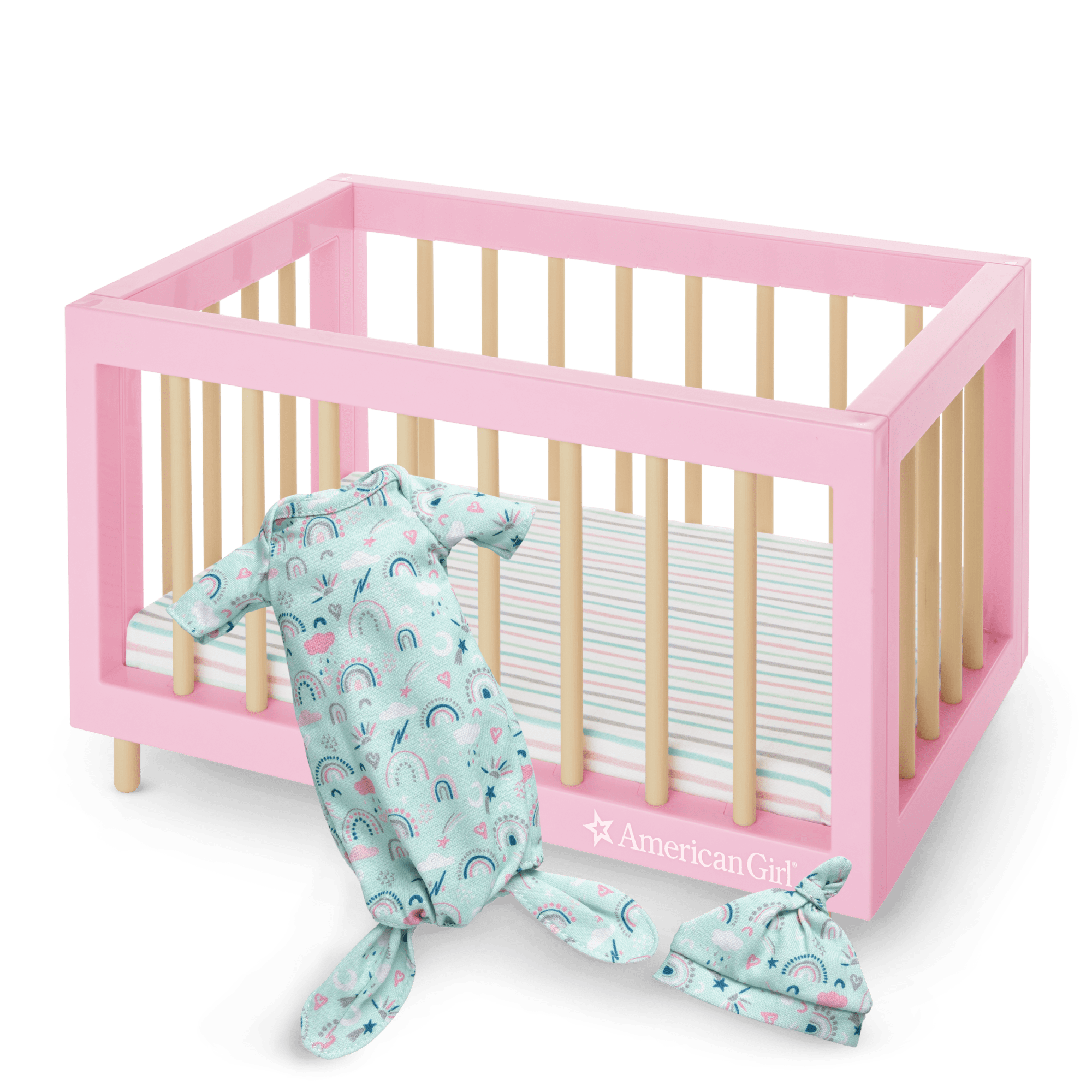 Little Bitty Baby Crib & Sleeper Set for 7.75-inch Dolls