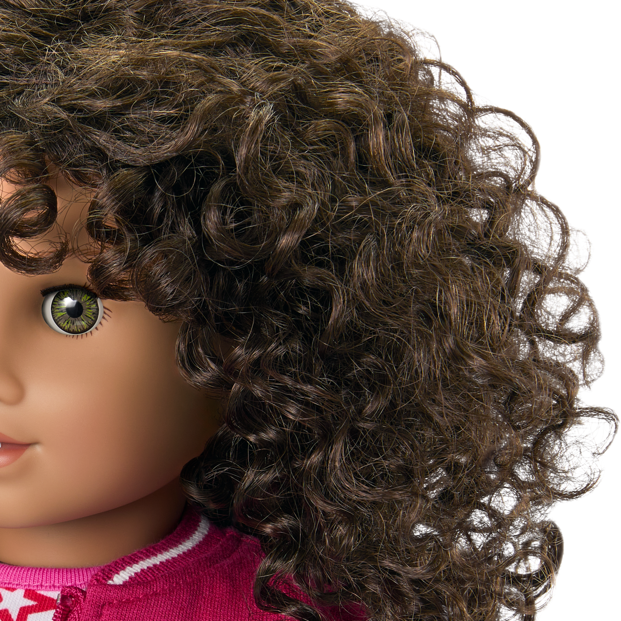 Truly Me 18-inch Doll #132 with curly dark-brown hair - Image 5