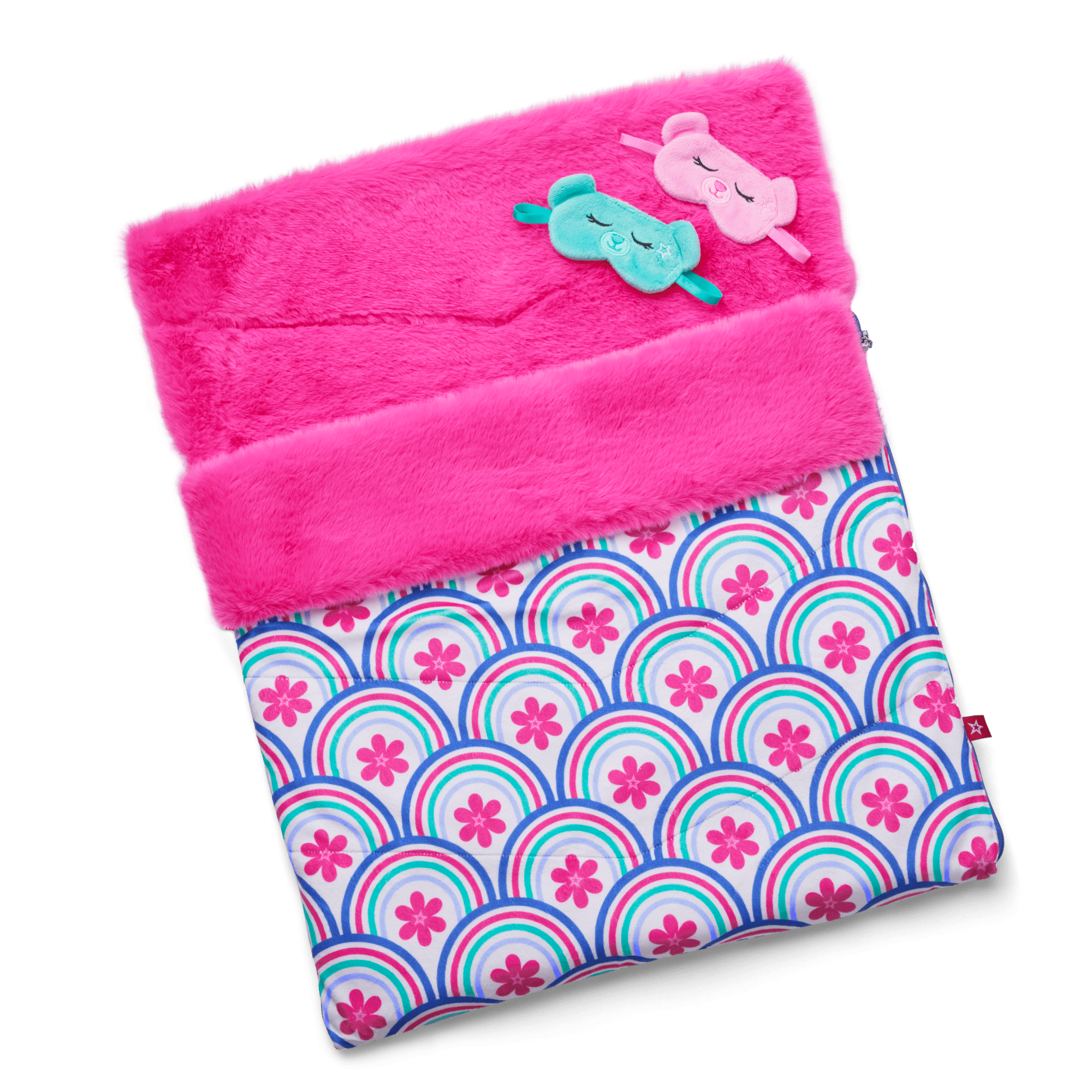 Best Sleepover Ever! Sleeping Bag Set for Two 18-inch Dolls - Image 3