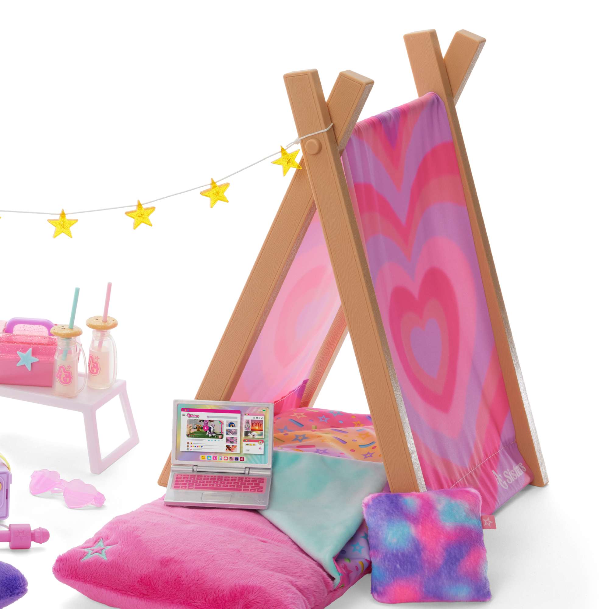 AG Sisters Glamping Girls Sleepover Set - Image 5