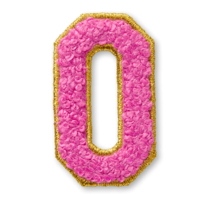 AG  Letter O Stick-On Patch