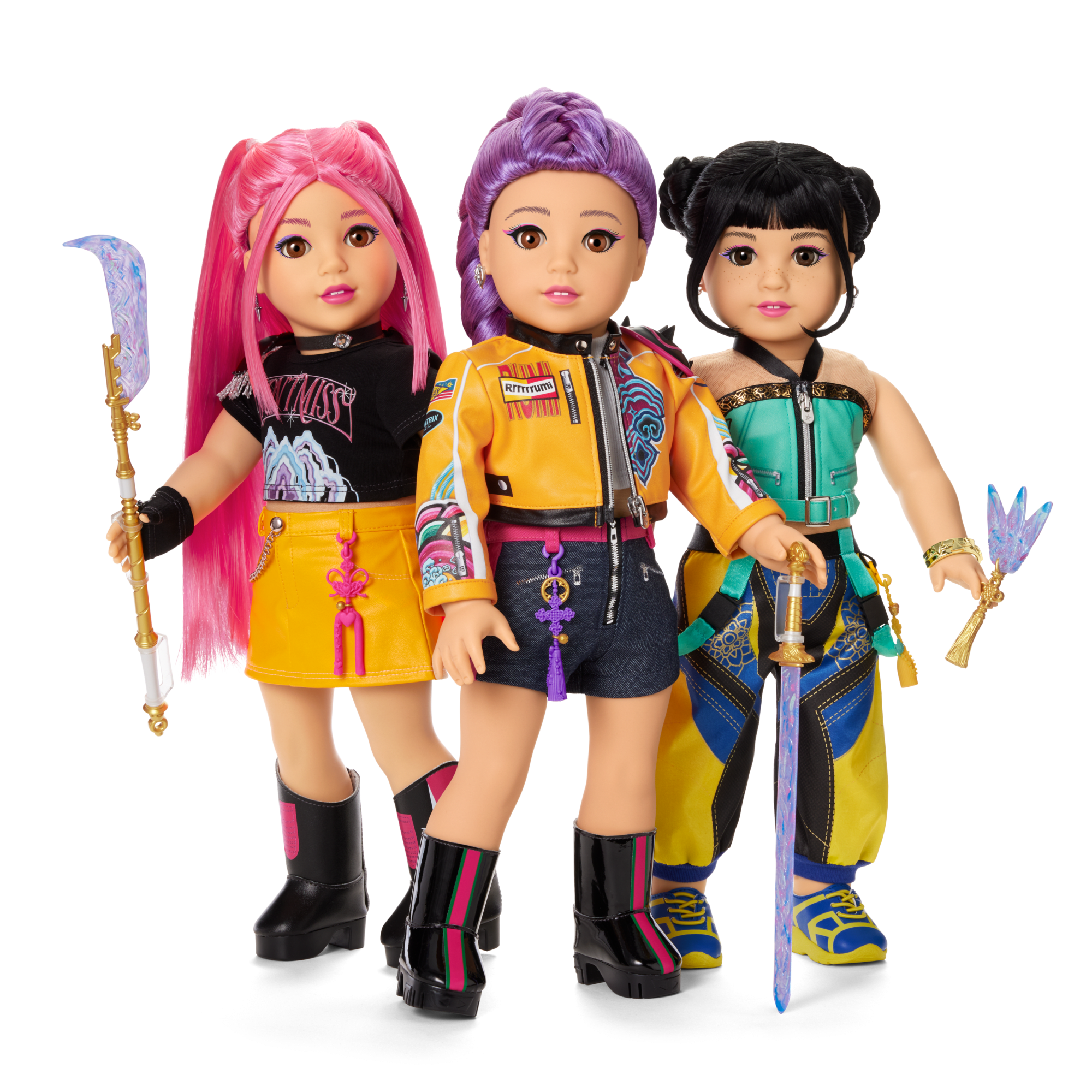 American Girl x KPop Demon Hunters HUNTR/X Zoey 18-inch Doll - Image 8