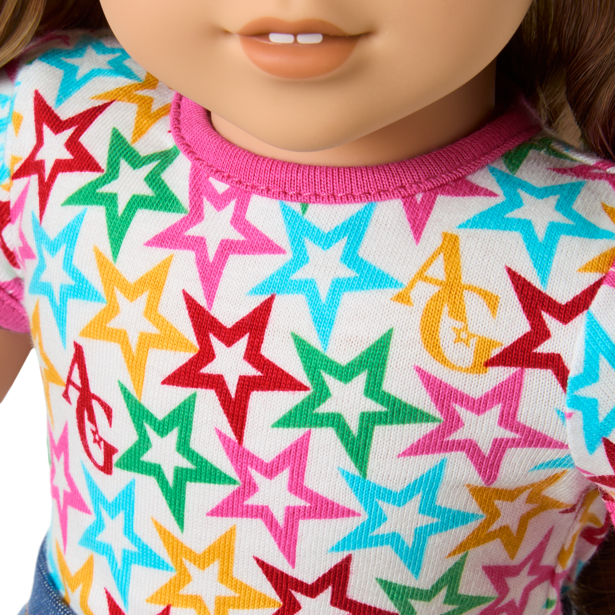 Truly Me 18-inch Doll #118 with curly caramel hair - Image 7