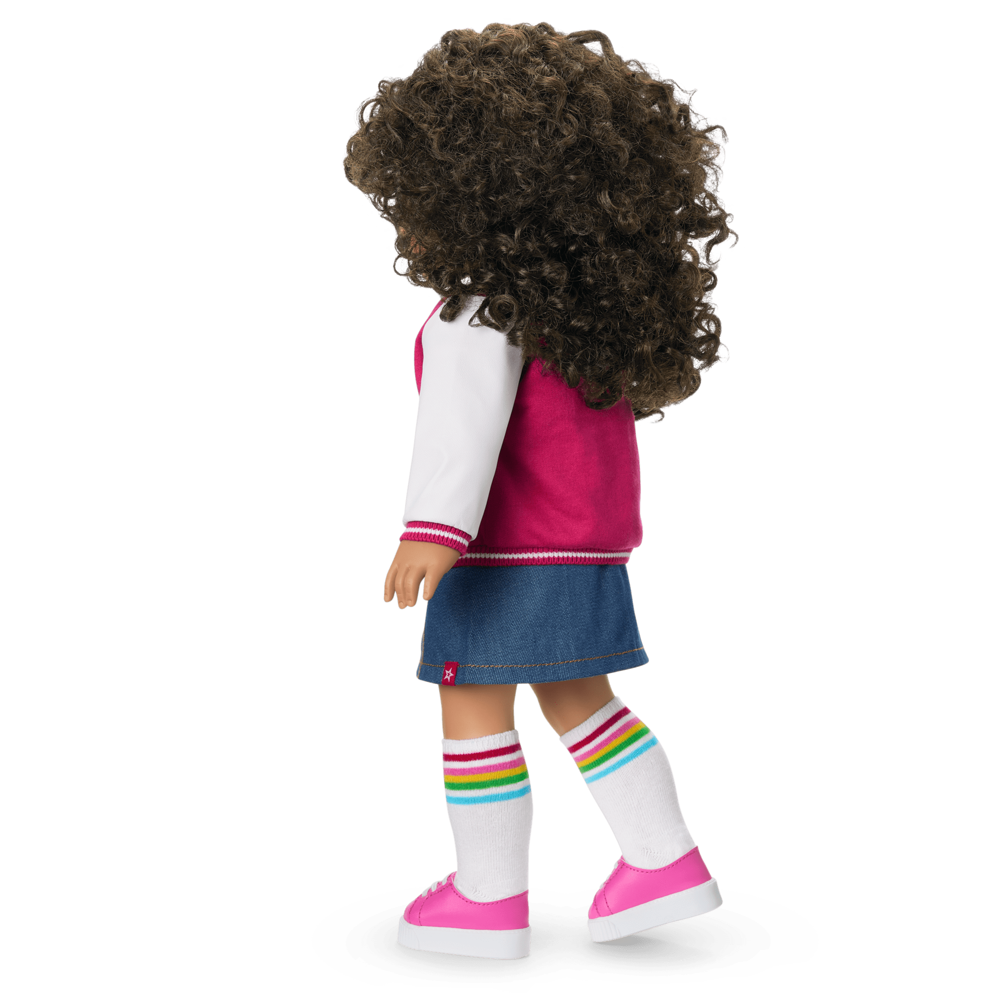 Truly Me 18-inch Doll #132 with curly dark-brown hair - Image 3