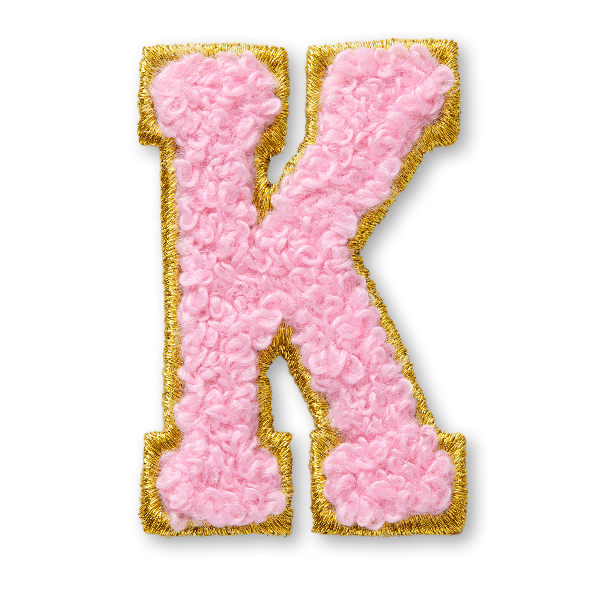 AG Letter K Stick-On Patch
