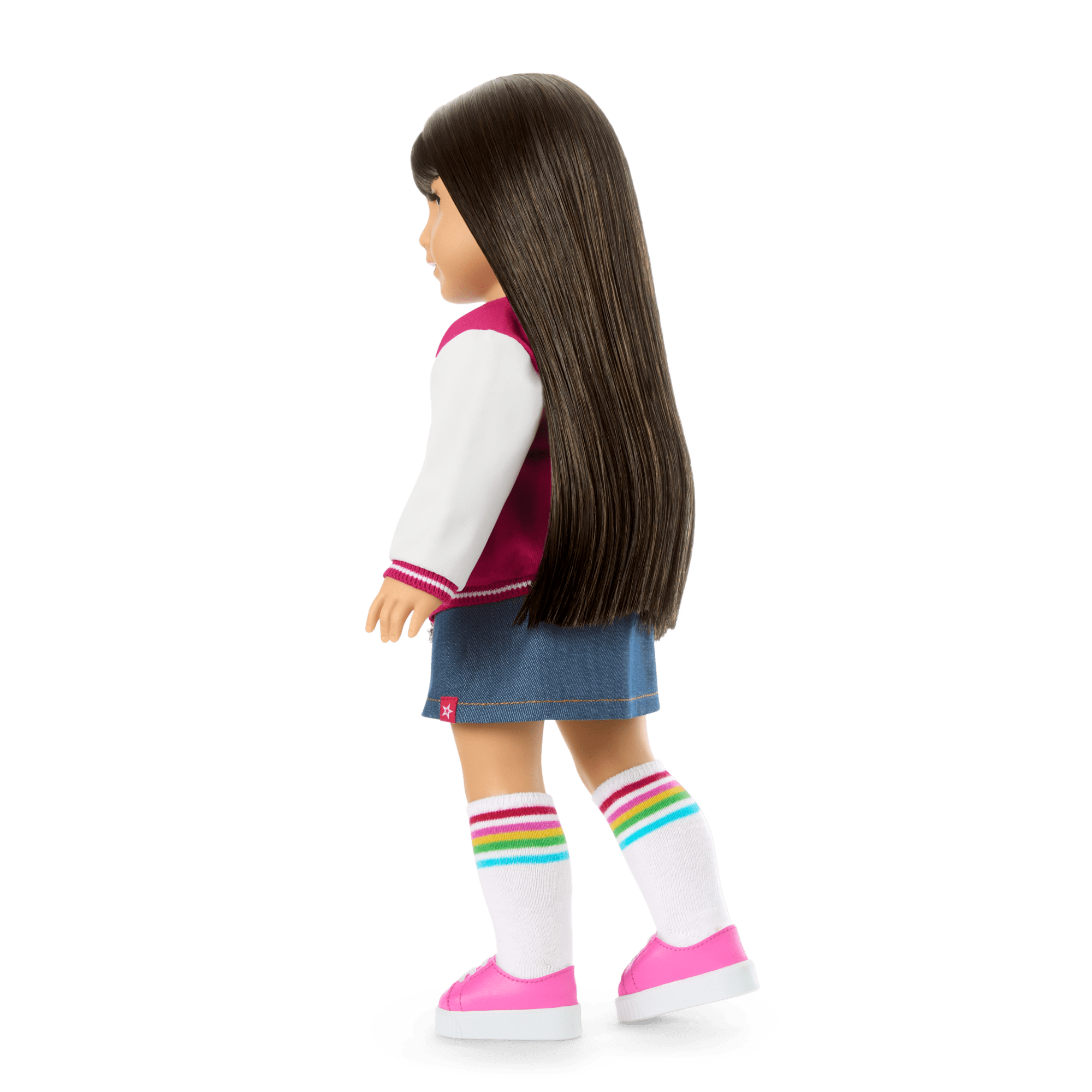Truly Me 18-inch Doll #130 with straight black-brown hair - Image 3