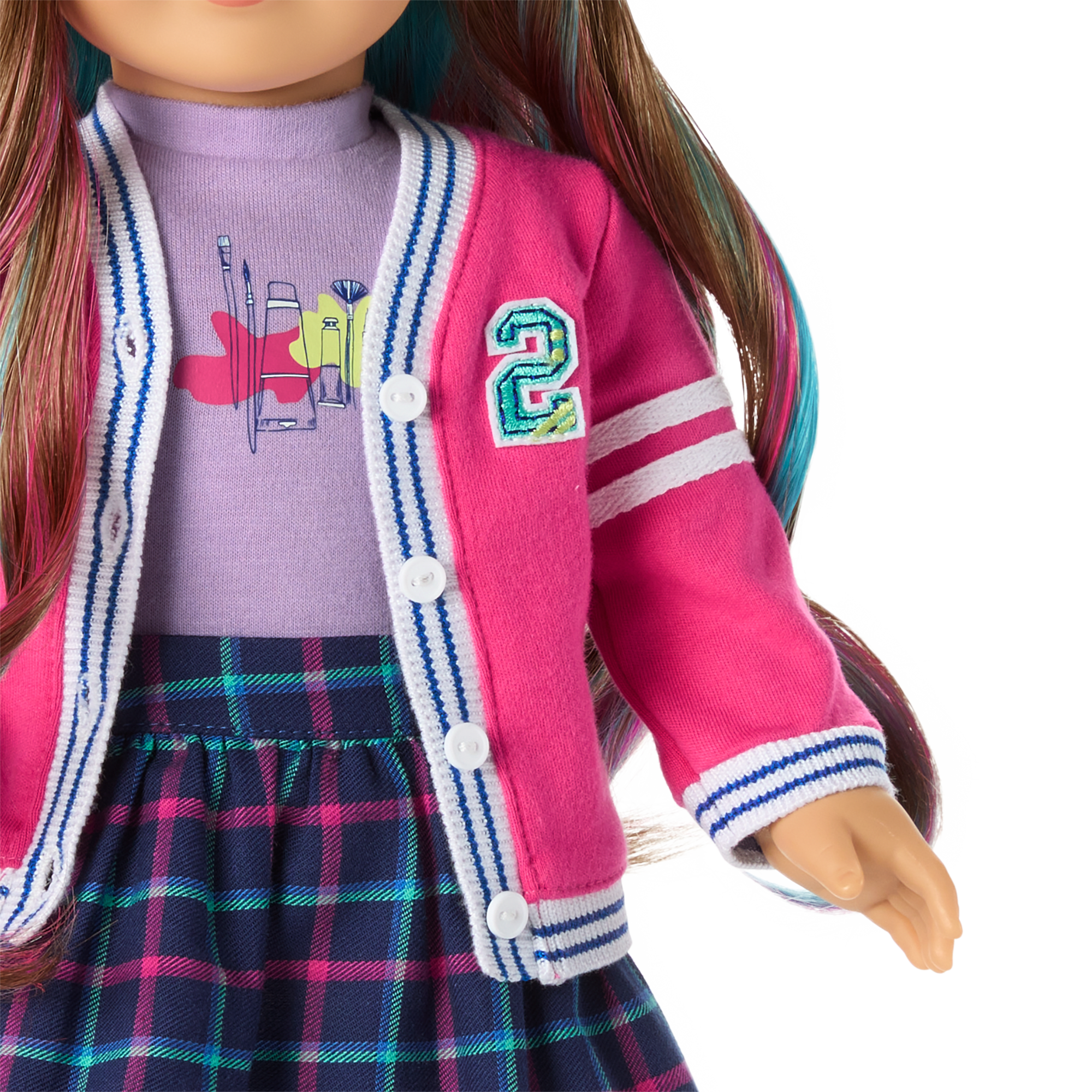 School-Day Style Outfit Set for 18-inch Dolls - Image 5