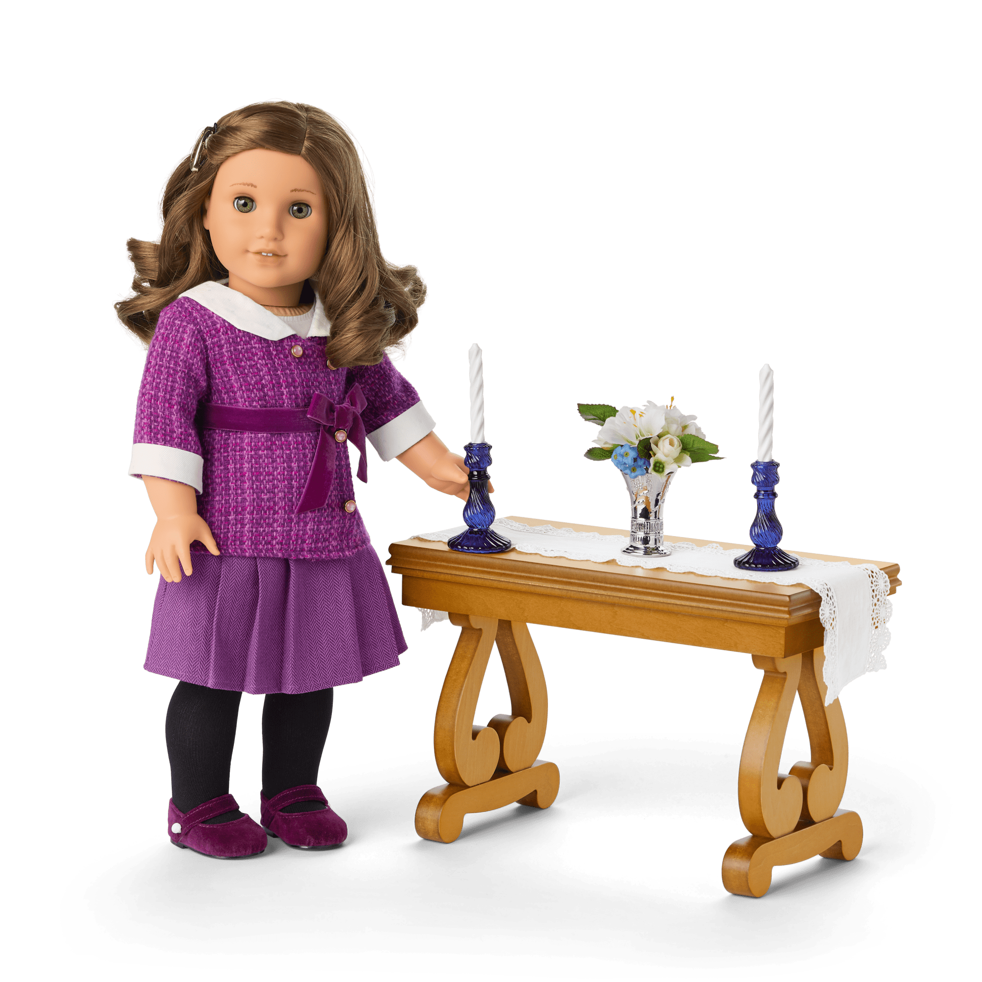 Rebecca's Parlor Table for 18-inch Dolls (Historical Characters) - Image 2