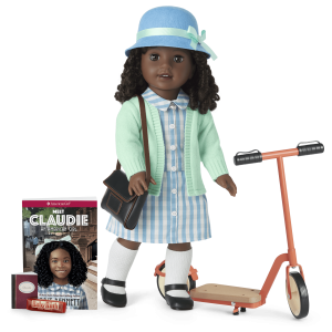 Claudie Wells  18-inch Doll. Book. Accessories & Scooter (Historical Characters)