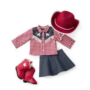 Maryellen's  Cowgirl Costume for 18-inch Dolls (Historical Characters)
