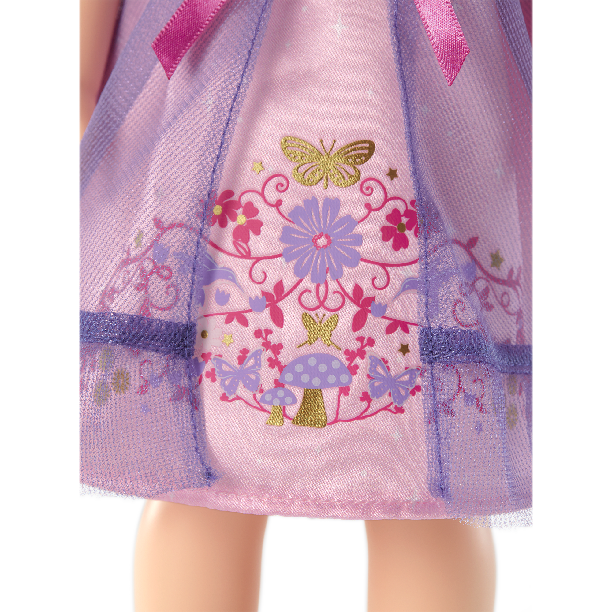 Royal Ruffles Nightie & Robe for WellieWishers Dolls - Image 6