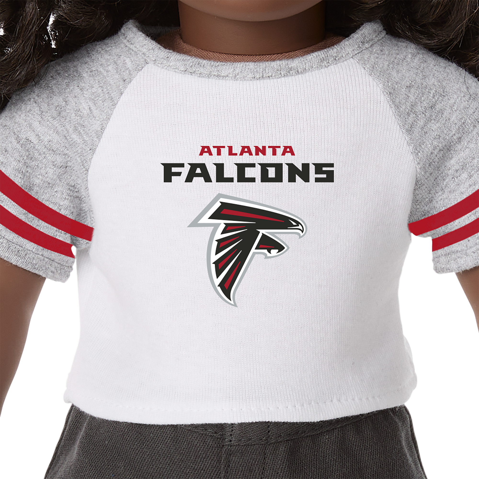 American Girl x NFL Atlanta Falcons Fan Tee for 18-inch Dolls - Image 3