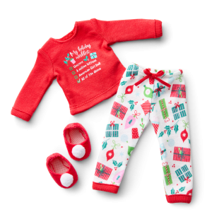 Holiday Wish List PJs for WellieWishers  Dolls