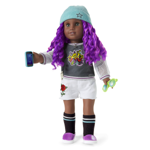 Truly Me  Doll #91 in Girly Graffiti + Chic & Stylish Accessories