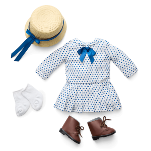 Claudie's  Travel Outfit for 18-inch Dolls (Historical Characters)