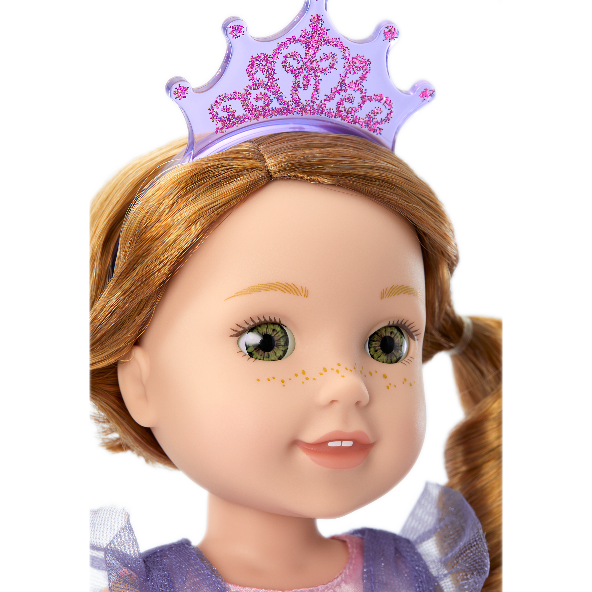 Royal Ruffles Nightie & Robe for WellieWishers Dolls - Image 4