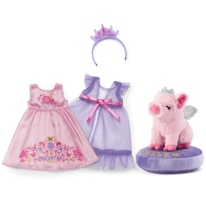 Royal Ruffles Nightie & Pegeen  Bundle (WellieWishers )