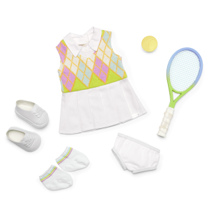 Isabel's  Tennis Outfit for 18-inch Dolls (Historical Characters)