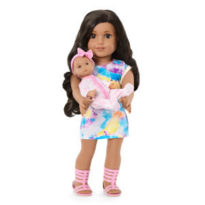 Little Bitty Baby 7.75-inch Doll with brown hair