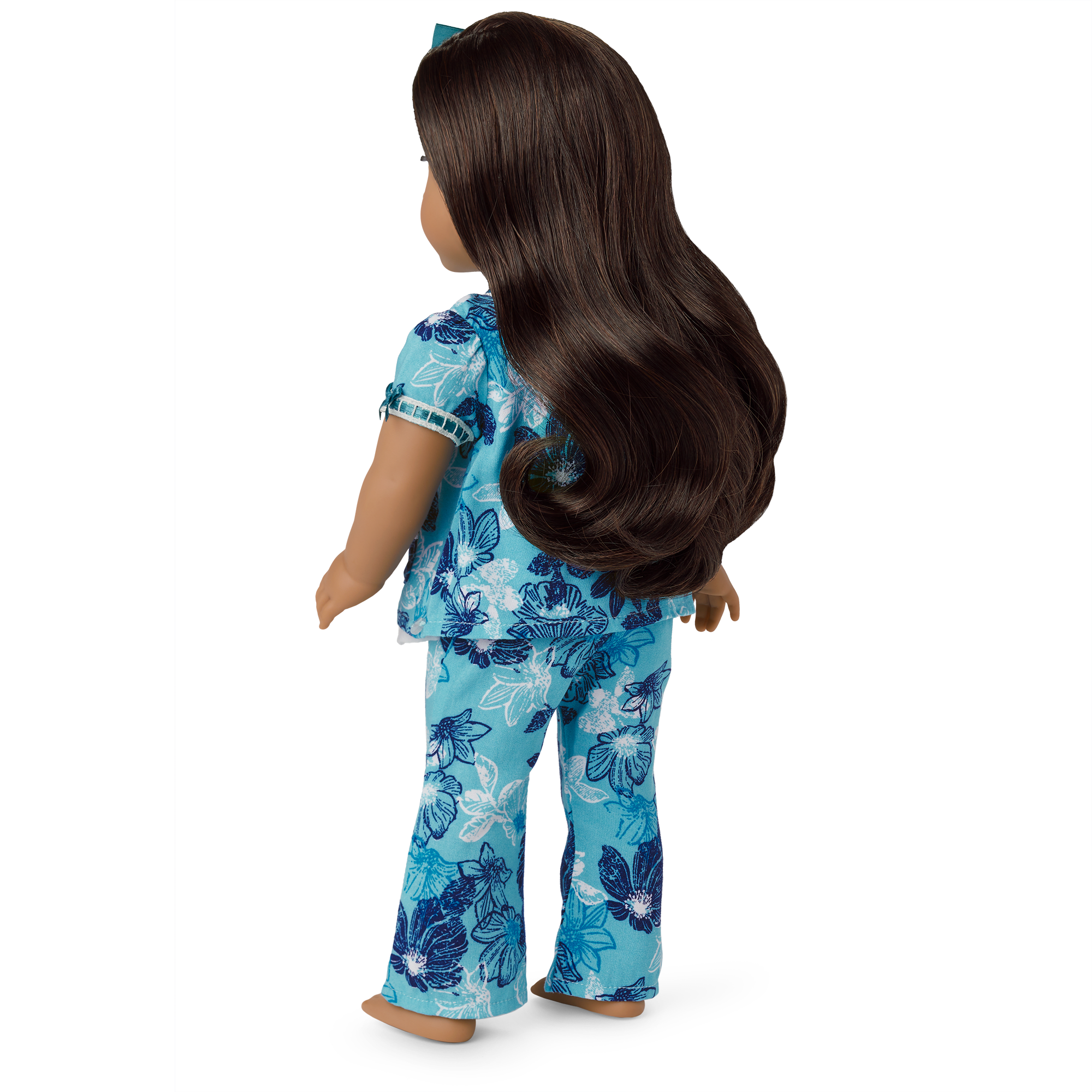 Nanea's Floral Pajamas & Dog (Historical Characters) - Image 4